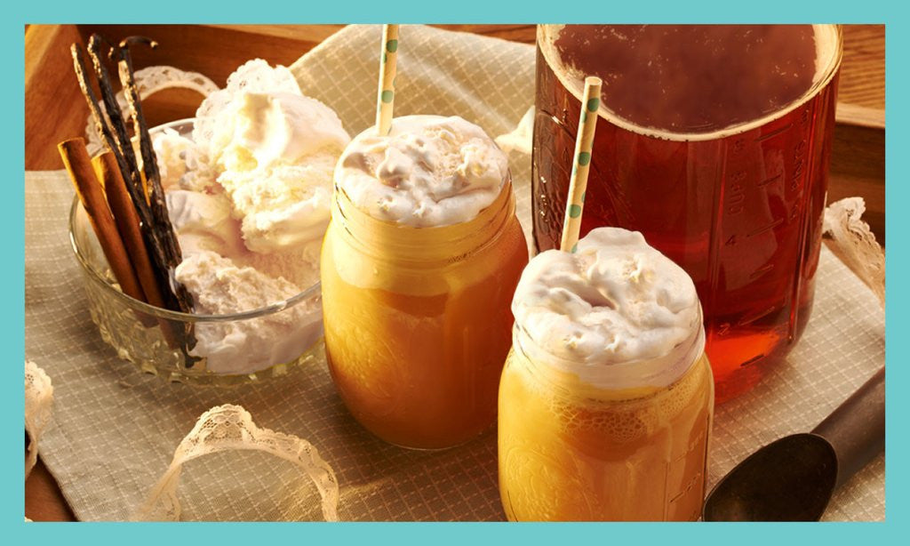 Sweet Tea Ice Cream Float