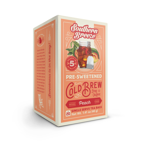 Peach Cold Brew Sweet Tea