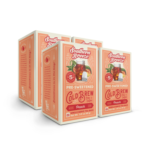Peach Cold Brew Sweet Tea