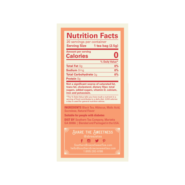 Peach Cold Brew Sweet Tea