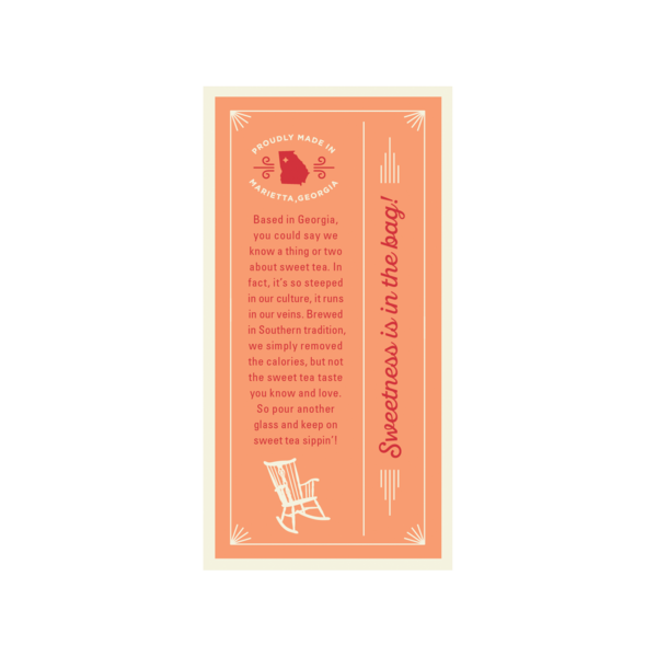 Peach Cold Brew Sweet Tea