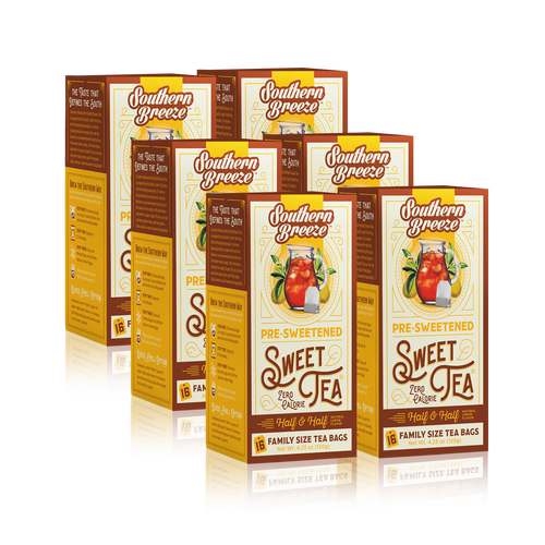 6 Pack Half & Half Sweet Tea - Sugar Free