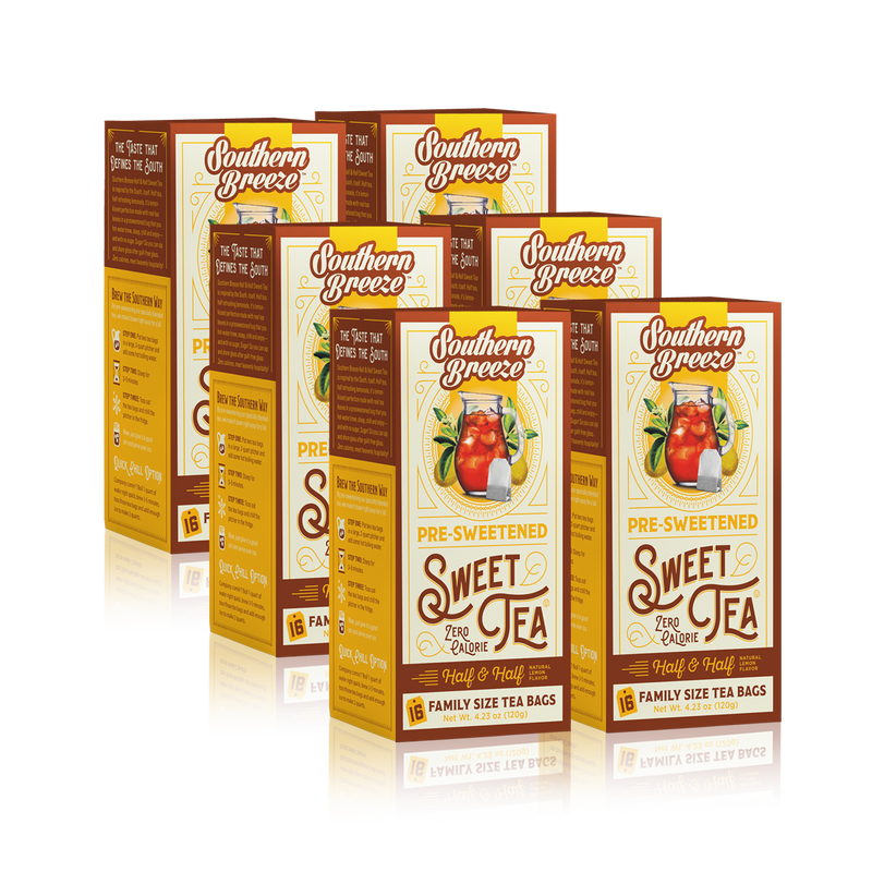 6 Pack Half & Half Sweet Tea - Sugar Free