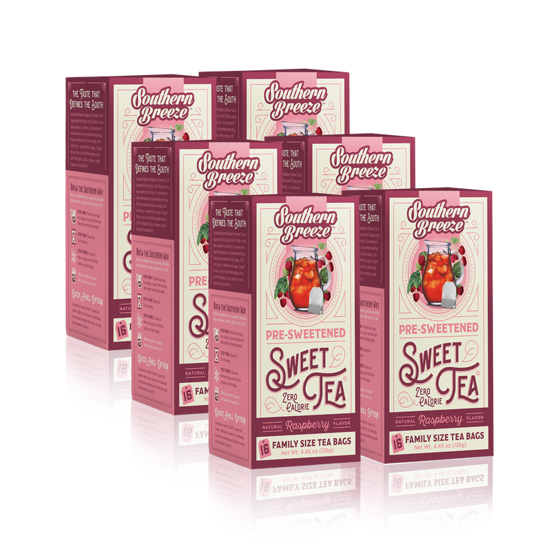 6 Pack Raspberry Sweet Tea - Sugar Free